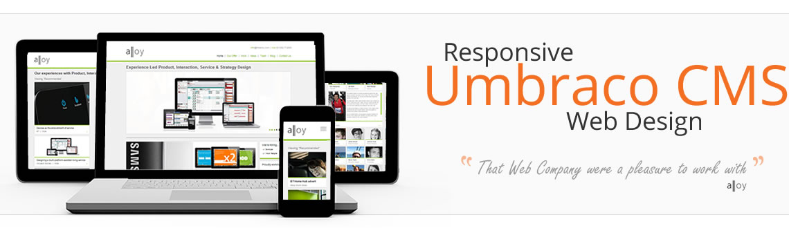 Responsive Umbraco website design, Surrey