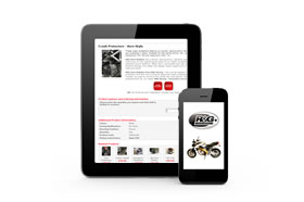 Ecommerce Website Design - RG Racing
