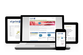 XLPrint Europe - CMS Website with Extranet